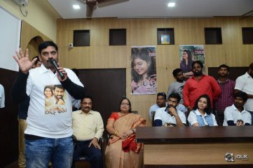 London Babulu Movie Team at AVN college Vizag